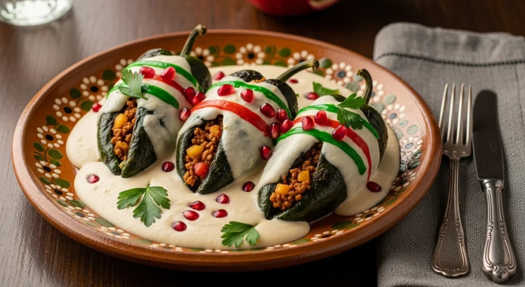 Chiles en Nogada.